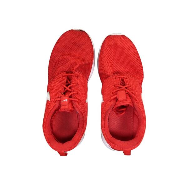 Nike Shoes Kids 7 Sneaker Roshe One Running Athletic Trainer Red White Youth Boy - Picture 6 of 14